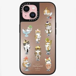 Mofusand Cat Sundae iPhone 15 Case
